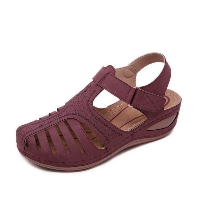 š„Promotie - 50% kortingš-Lichtgewicht orthopedische lederen sandalen van de hoogste kwaliteit