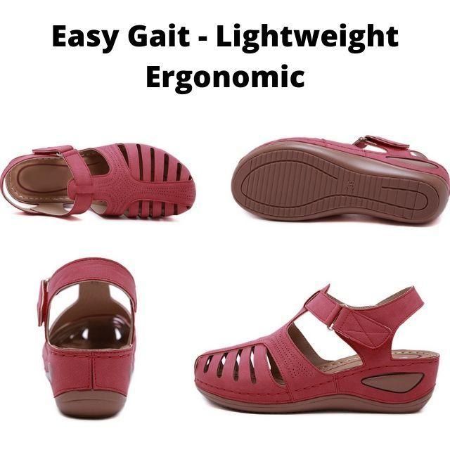 š„Promotie - 50% kortingš-Lichtgewicht orthopedische lederen sandalen van de hoogste kwaliteit