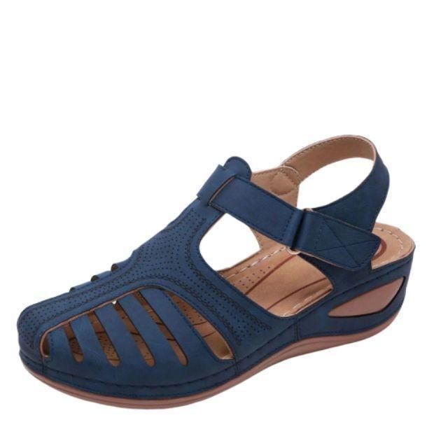š„Promotie - 50% kortingš-Lichtgewicht orthopedische lederen sandalen van de hoogste kwaliteit