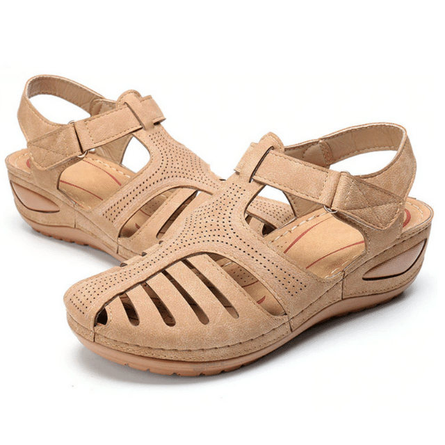 š„Promotie - 50% kortingš-Lichtgewicht orthopedische lederen sandalen van de hoogste kwaliteit