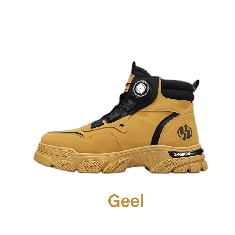 š„60% kortingš„Heren outdoor werkschoenen met draaibare gesp (waterdicht, antislip, comfortabel en ademend)