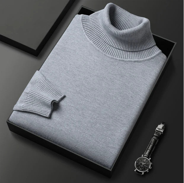 🧵 NU 50% KORTING! ✨ Premium kasjmier trui voor heren - Boterzacht en ademend, veelzijdige stijl voor op kantoor of casual kleding 🍂📦