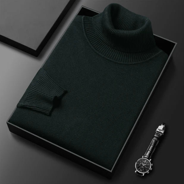 🧵 NU 50% KORTING! ✨ Premium kasjmier trui voor heren - Boterzacht en ademend, veelzijdige stijl voor op kantoor of casual kleding 🍂📦