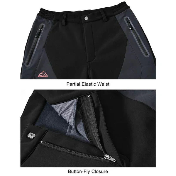 🏆 LAATSTE DAG SALE – 50 % KORTING!! 🔥 Waterdichte winterbroek voor heren met cargobroek