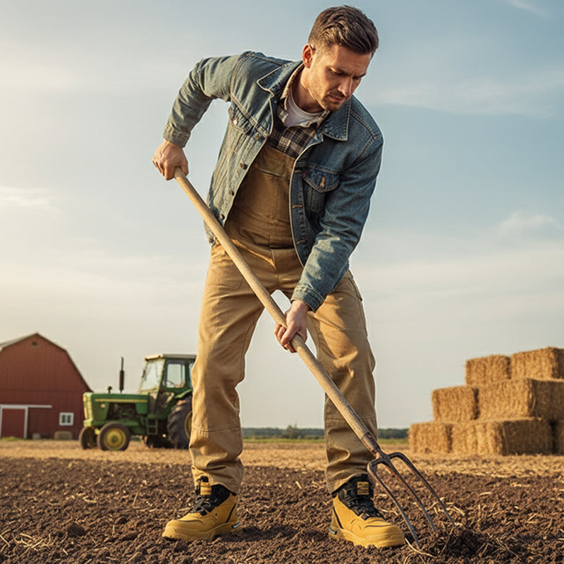 š„60% kortingš„Heren outdoor werkschoenen met draaibare gesp (waterdicht, antislip, comfortabel en ademend)