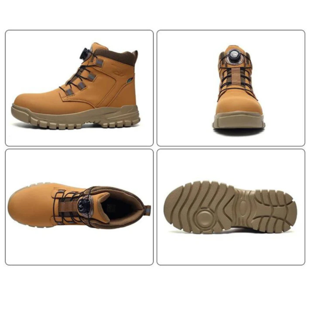Veiligheids Schoenen - Beschermende Werkschoenen met Comfort en Grip | SteelGuard Pro
