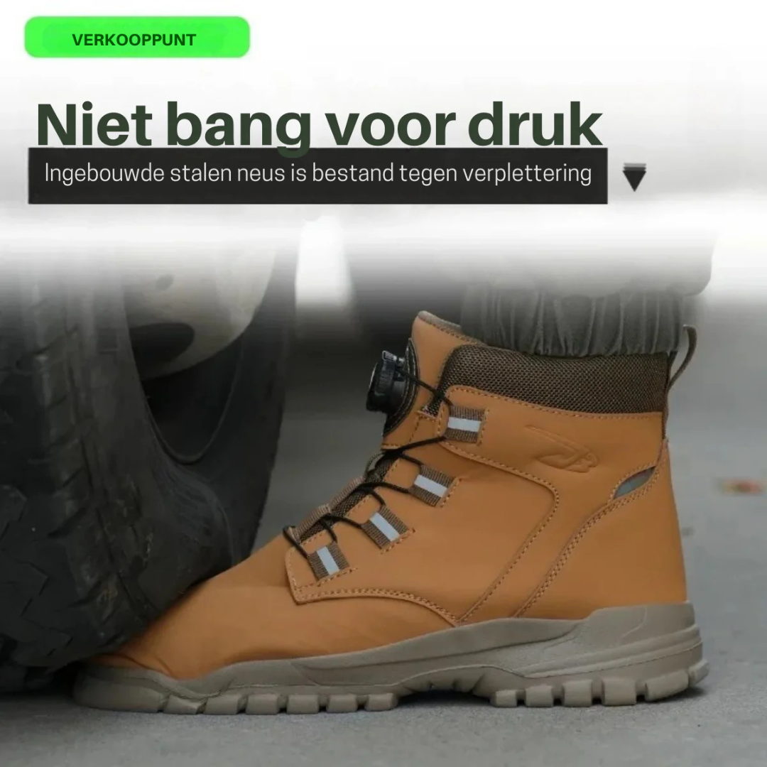 Veiligheids Schoenen - Beschermende Werkschoenen met Comfort en Grip | SteelGuard Pro