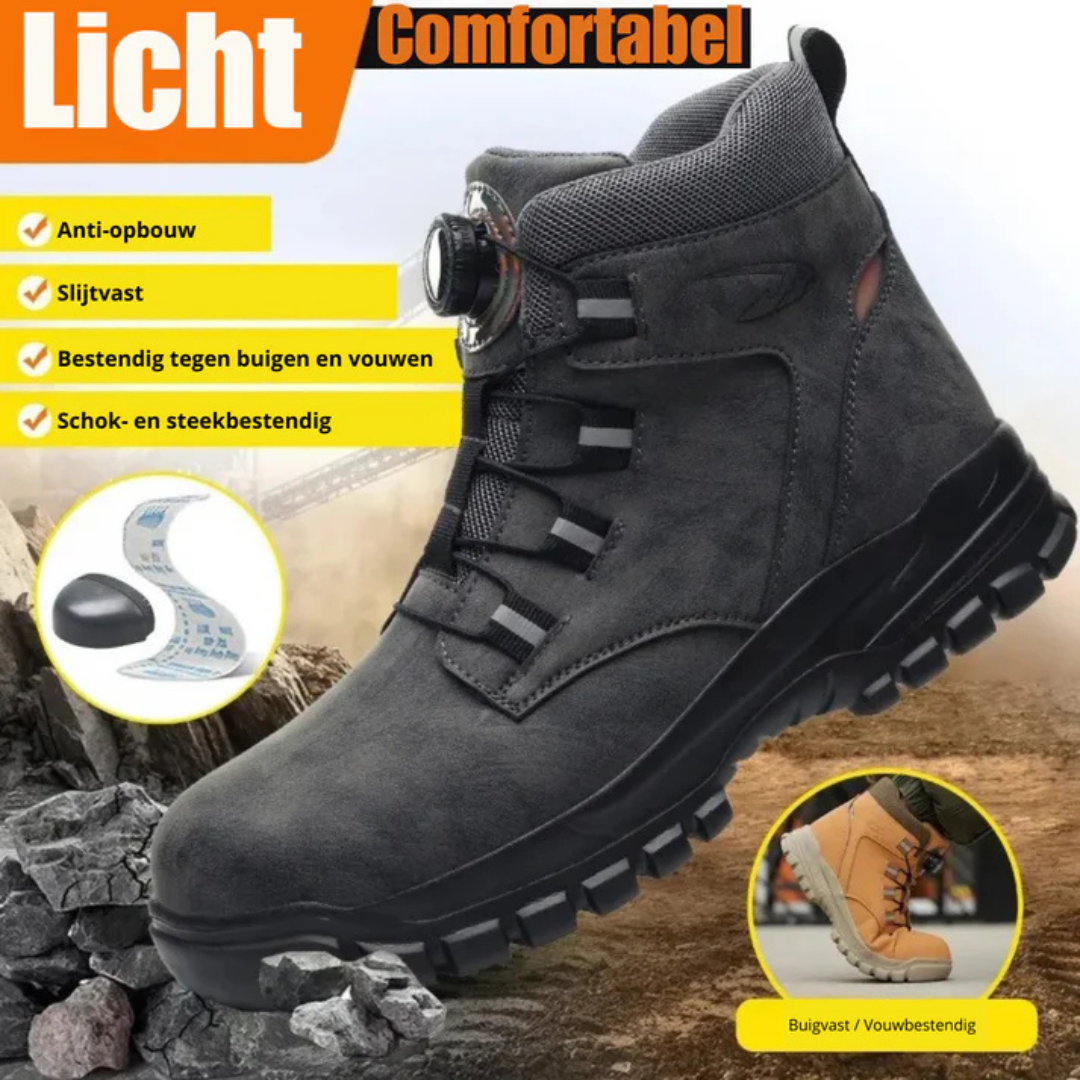 Veiligheids Schoenen - Beschermende Werkschoenen met Comfort en Grip | SteelGuard Pro
