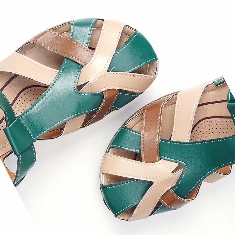 Casual Sandalen met Wiggen voor Dames