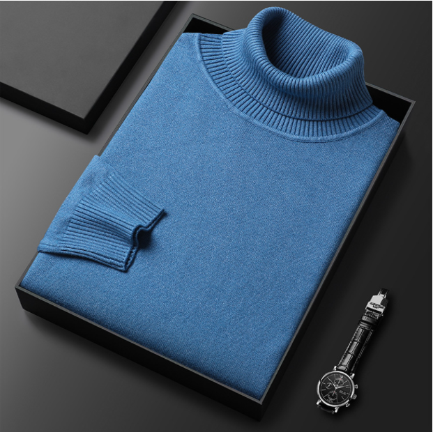 🧵 NU 50% KORTING! ✨ Premium kasjmier trui voor heren - Boterzacht en ademend, veelzijdige stijl voor op kantoor of casual kleding 🍂📦