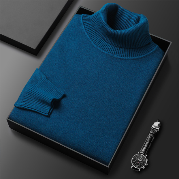 🧵 NU 50% KORTING! ✨ Premium kasjmier trui voor heren - Boterzacht en ademend, veelzijdige stijl voor op kantoor of casual kleding 🍂📦