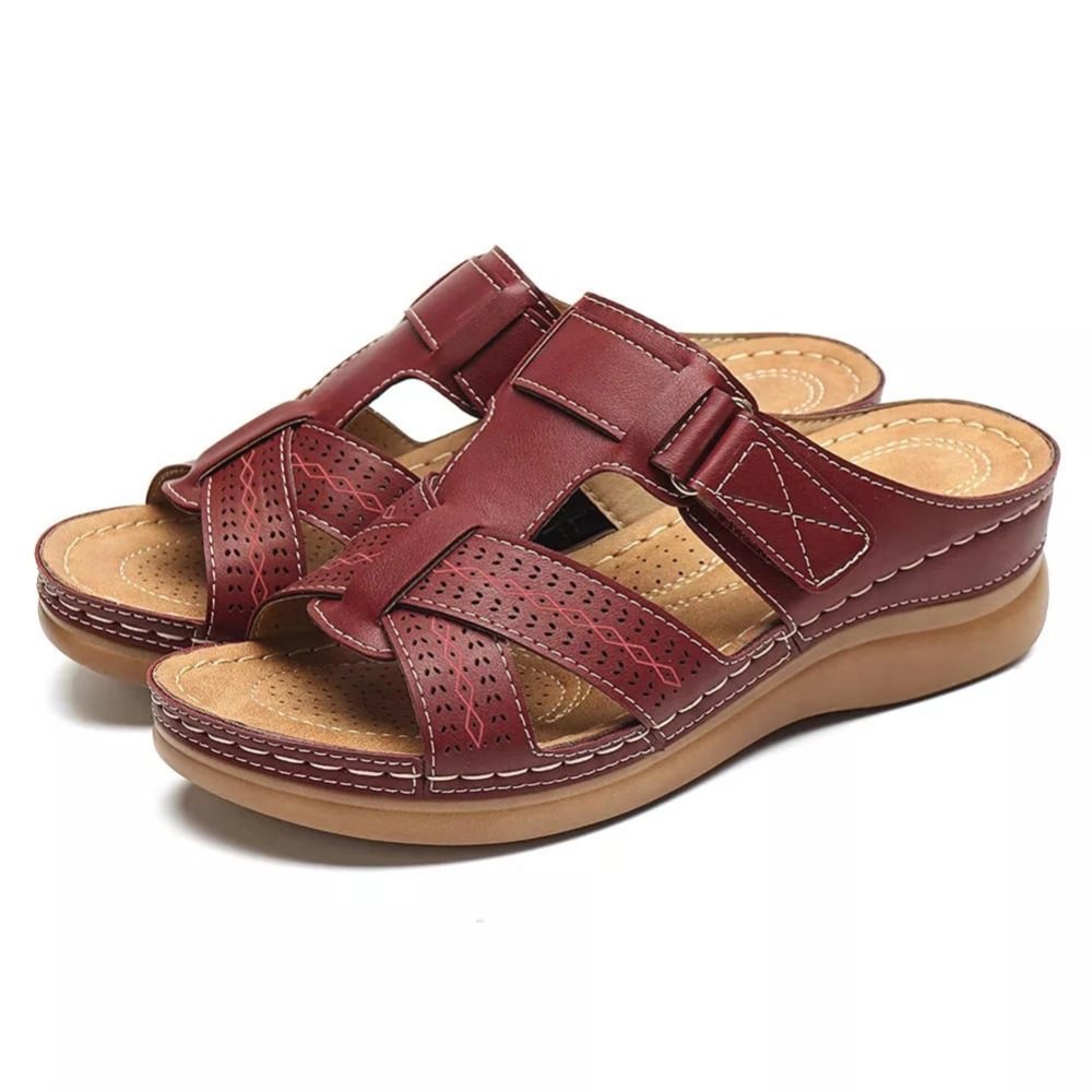 šEaster Hot Sale 50% kortingš„ Premium lederen sandalen voor vrouwen