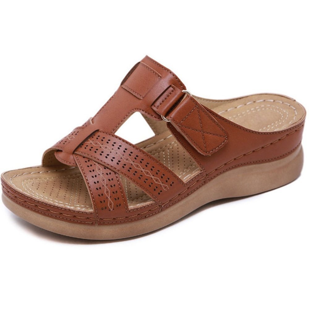 šEaster Hot Sale 50% kortingš„ Premium lederen sandalen voor vrouwen