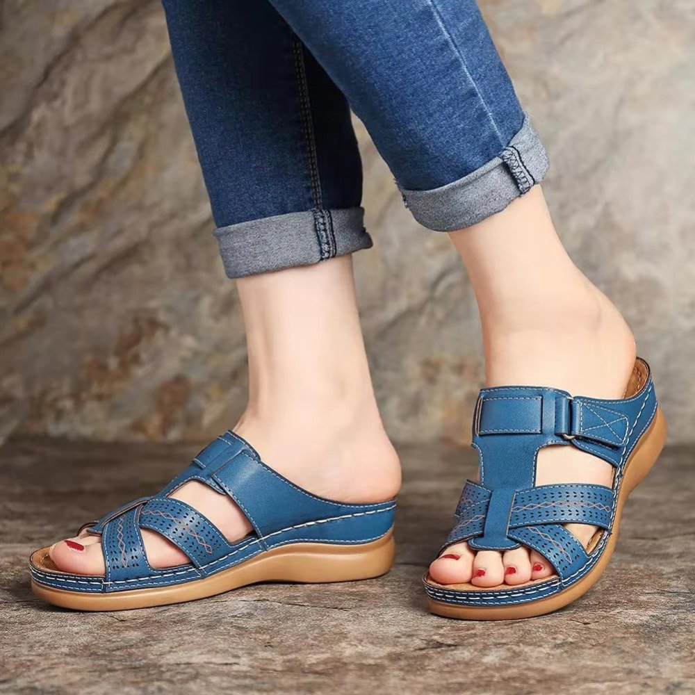 šEaster Hot Sale 50% kortingš„ Premium lederen sandalen voor vrouwen
