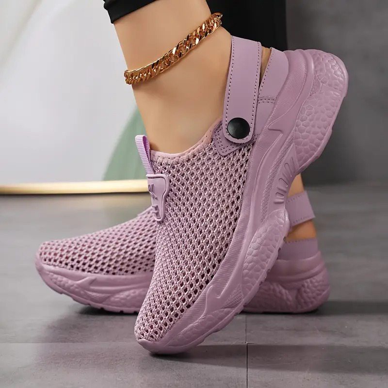 Ademende mesh casual sneakers voor dames