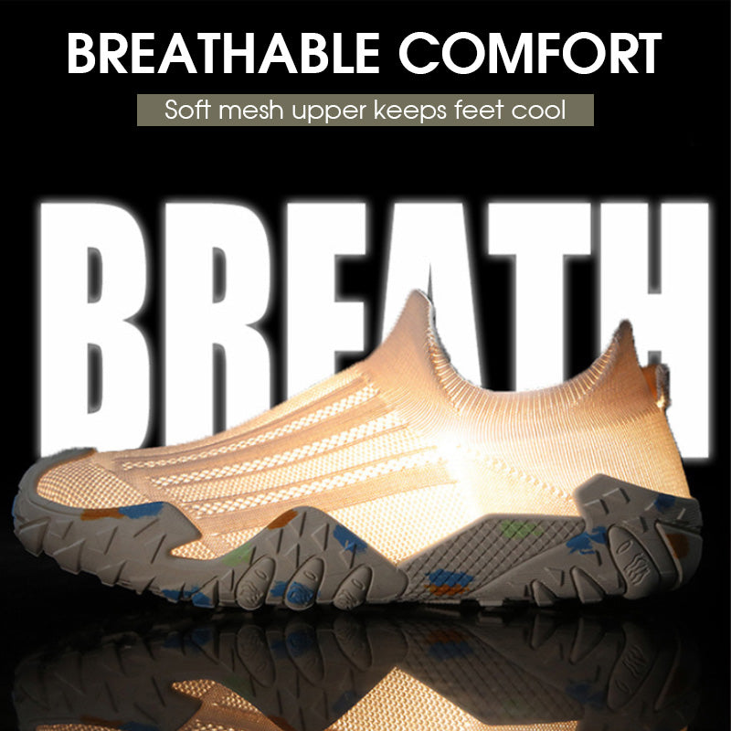 Ademende Mesh Slip-On Sneakers voor Heren