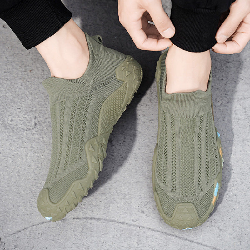 Ademende Mesh Slip-On Sneakers voor Heren