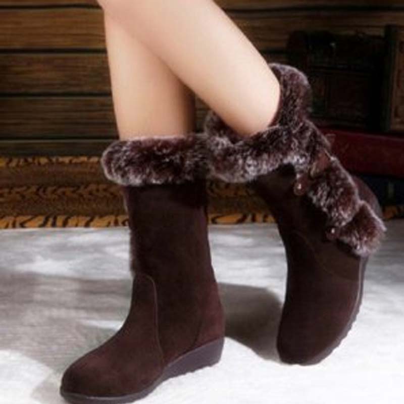 ❄️ Winter Flash Deal! 50% KORTING – Dames Snowboots met Pluche Rand 🥶 Warm, Antislip & Super Comfort!