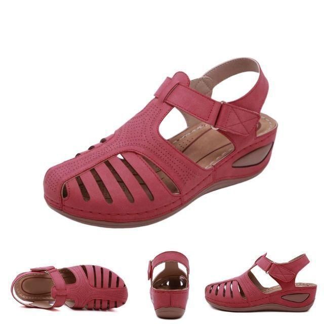 🔥Promotie - 50% korting🎉-Lichtgewicht orthopedische lederen sandalen van de hoogste kwaliteit