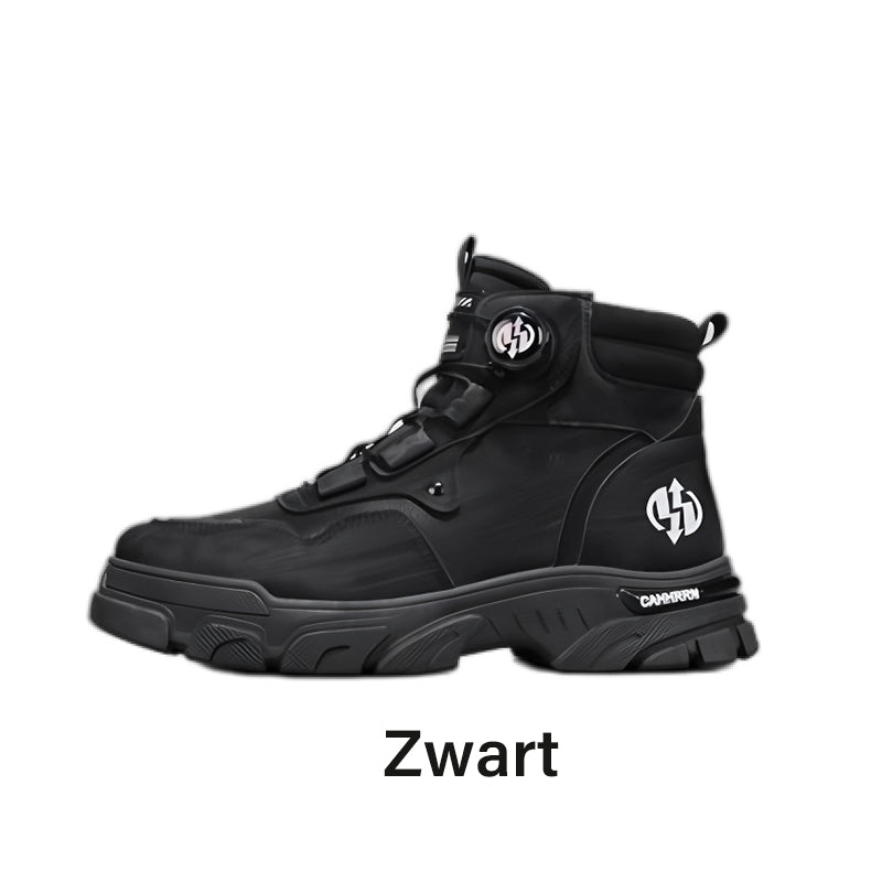 🔥60% korting🔥Heren outdoor werkschoenen met draaibare gesp (waterdicht, antislip, comfortabel en ademend)
