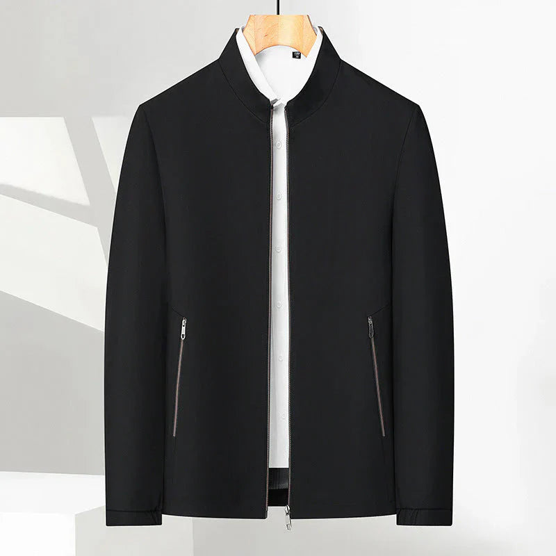 ✨Nieuwe collectie✨Casual herenjack met opstaande kraag en ritssluiting