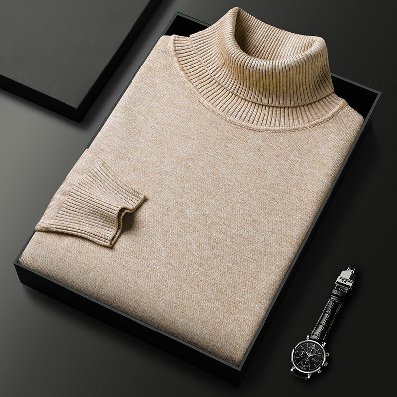 🧵 NU 50% KORTING! ✨ Premium kasjmier trui voor heren - Boterzacht en ademend, veelzijdige stijl voor op kantoor of casual kleding 🍂📦
