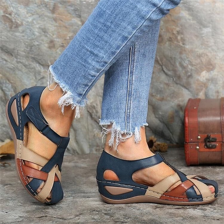Casual Sandalen met Wiggen voor Dames