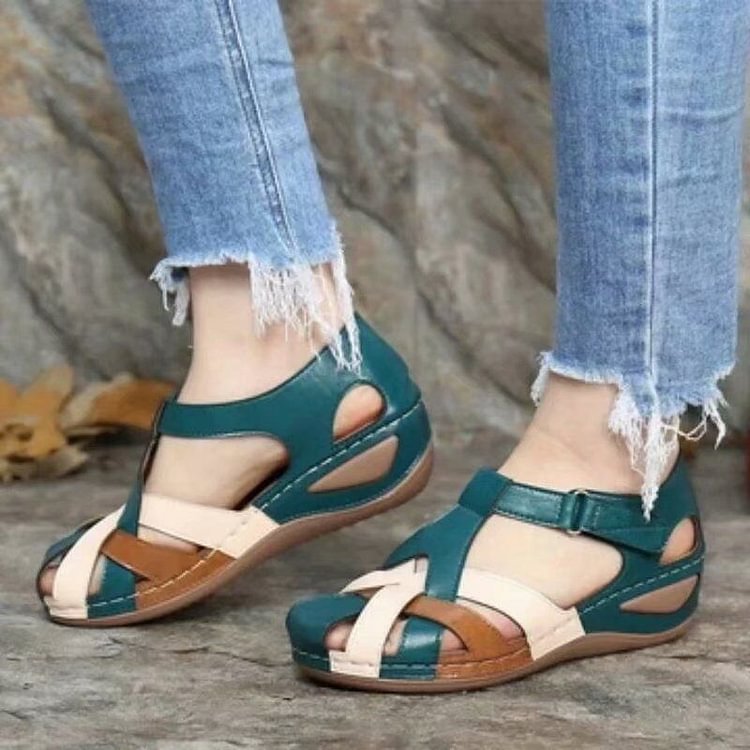 Casual Sandalen met Wiggen voor Dames