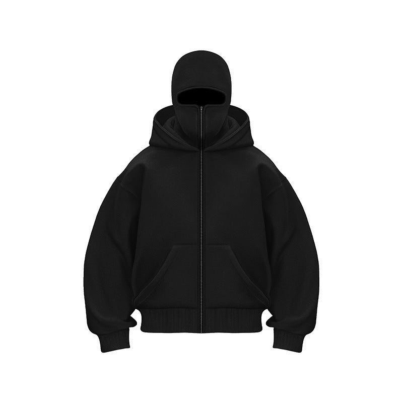Ninja Hoodie met Ritssluiting voor Heren en Dames