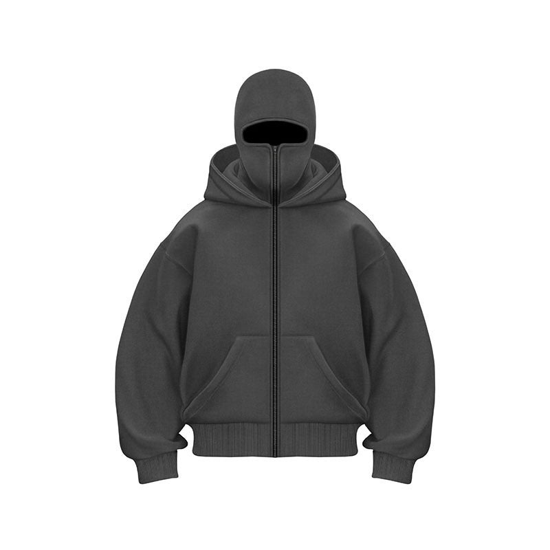 Ninja Hoodie met Ritssluiting voor Heren en Dames