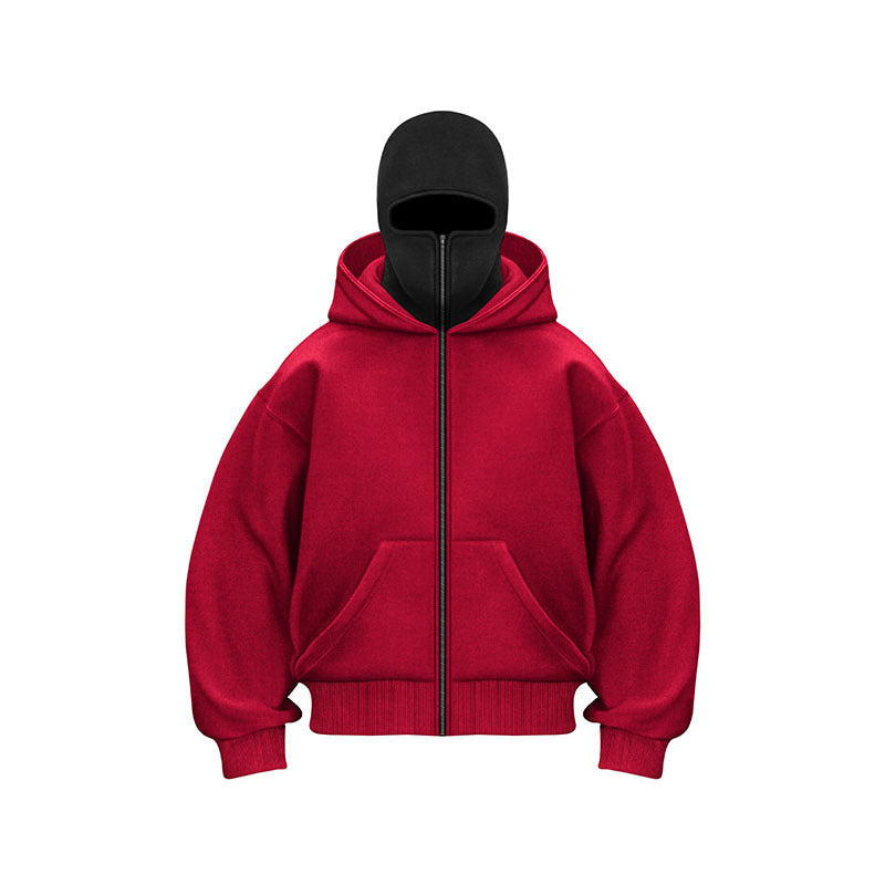 Ninja Hoodie met Ritssluiting voor Heren en Dames