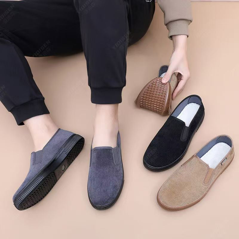⏳ Beperkte tijd 50% korting! 💥Heren Instap Ademend Zacht Zool Schoenen