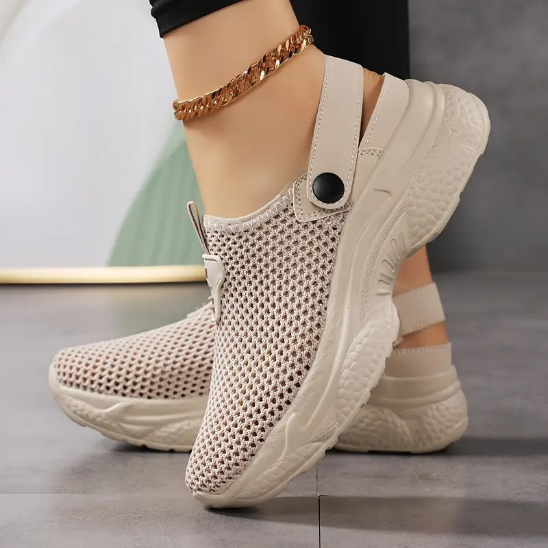 Ademende mesh casual sneakers voor dames