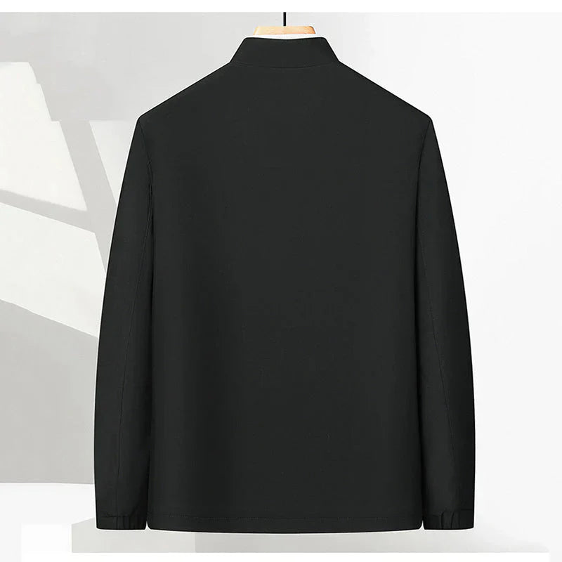✨Nieuwe collectie✨Casual herenjack met opstaande kraag en ritssluiting