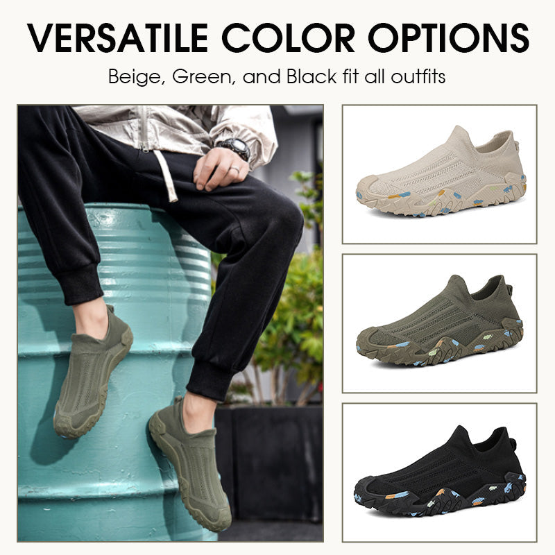 Ademende Mesh Slip-On Sneakers voor Heren