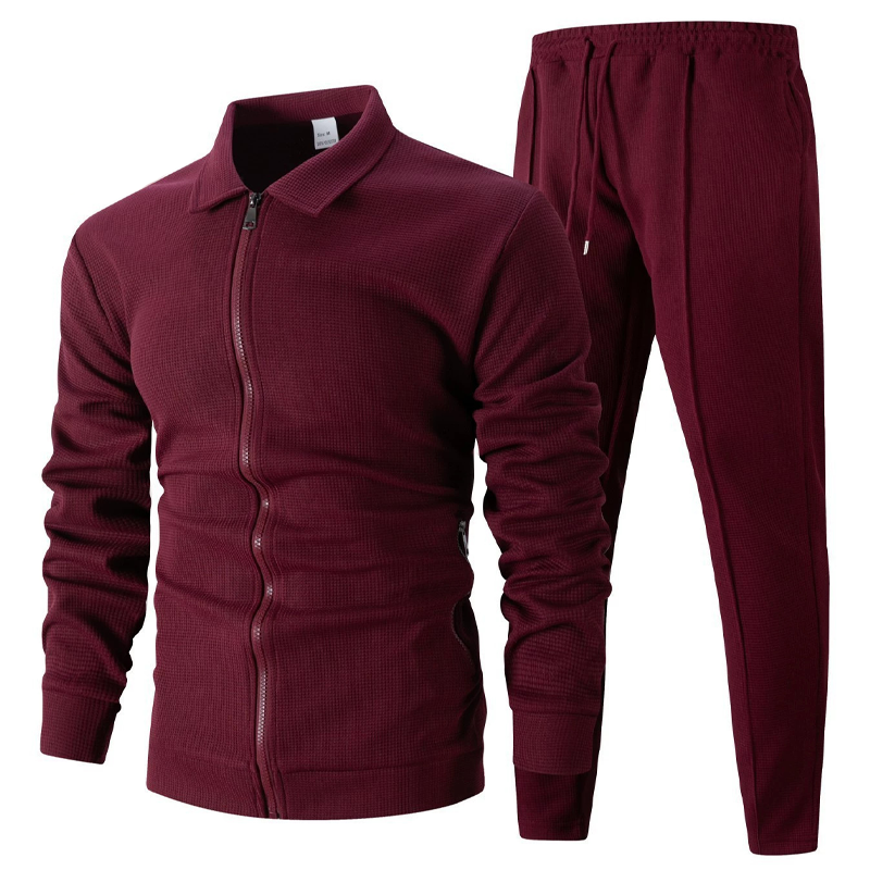Stijlvolle 2-delige set met colbert en joggingbroek voor heren