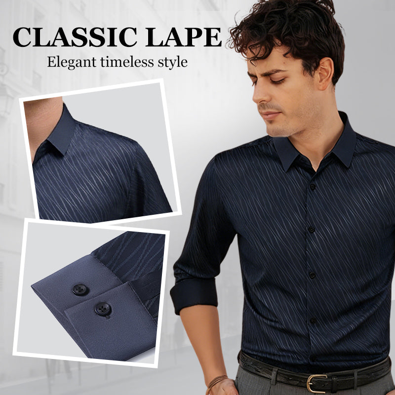 👔 Heren Casual Mode Overhemd met Lange Mouwen